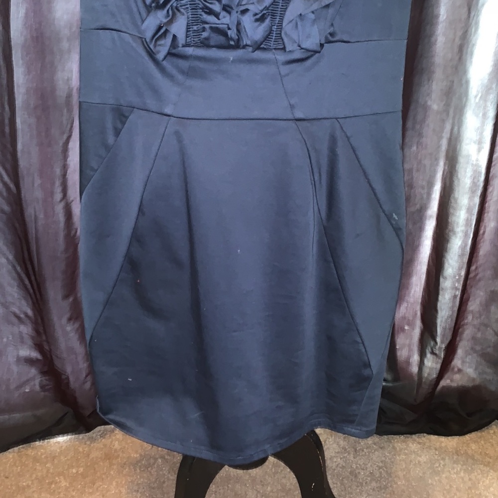Ted Baker Ruffle Collar Dress - Picture 3 of 6